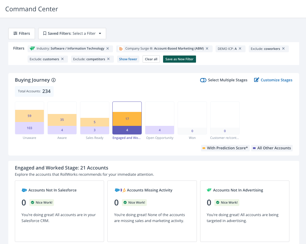 RollWorks Command Center