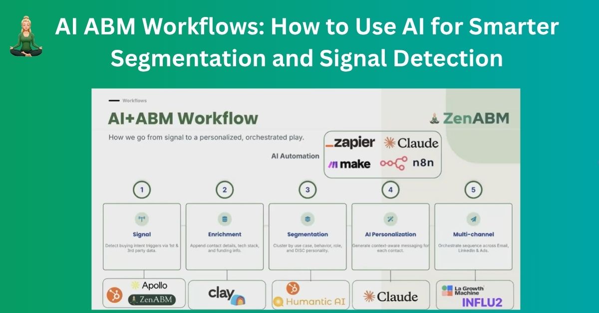 AI ABM Workflows: How to Use AI for Smarter Segmentation and Signal ...